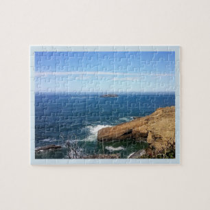Otter Rock, Oregon Coast Jigsaw Puzzle