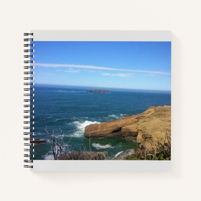 Otter Rock, Oregon Coast Notebook (Front)