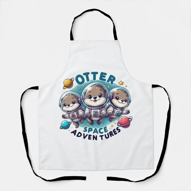 Otter Space Adventures Apron (Front)
