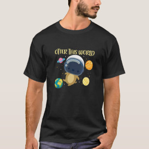 Otter This World Space Planets Astronomy Astronaut T-Shirt