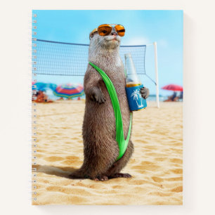 Otter Wearing Mankini Notebook