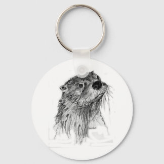 Otter Whiskers Keychain