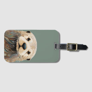 Otter Wildlife  Luggage Tag