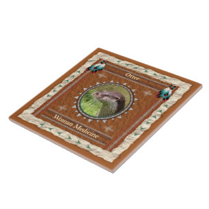 Otter Woman Medicine Energy Tile