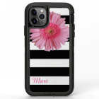 Otterbox à fleurs roses iPhone X Coque
