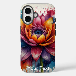 OtterBox Flower Watercolour  iPhone 16 Case