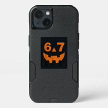 67 Six Seven Citrouille Face Coque de Téléphone