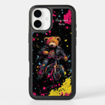 OtterBox : Style Graffiti Vibrant Ourson d'Art