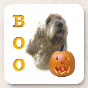 Otterhound Halloween BOO Coaster