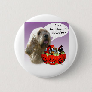 Otterhound Halloween Candy 2 Inch Round Button