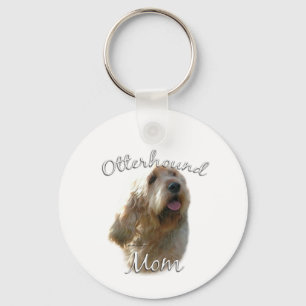 Otterhound Mom 2 Keychain