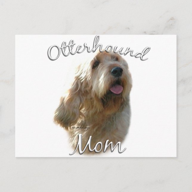 Otterhound Mom 2 Postcard (Front)