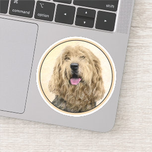 Otterhound Painting - Cute Original Dog Art