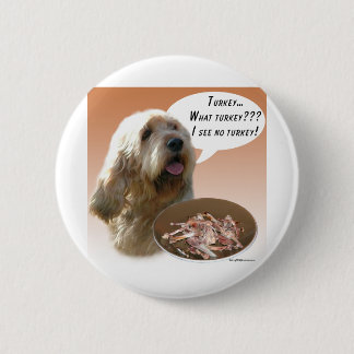 Otterhound Turkey 2 Inch Round Button