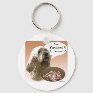 Otterhound Turkey Keychain