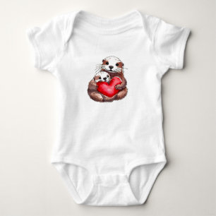 Otterly Adorable Baby Bodysuit