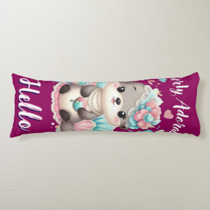 Otterly Adorable Cute Kawaii Otter Body Pillow