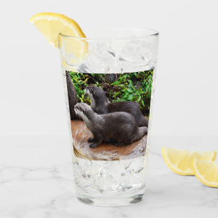 Otterly Adorable Otters, Glass
