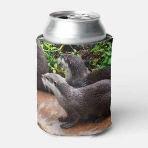 Otterly Cute, Stubby Can Cooler Holder