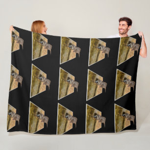 Otterly Delicious Otter Pattern ,Large Fleece Blanket