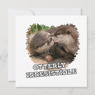 Otterly Irresistible Charm Invitation