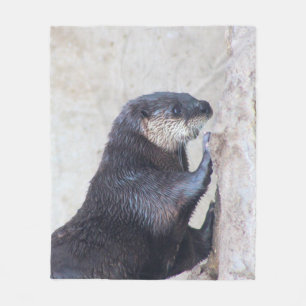 Otterly Sleek Fleece Blanket