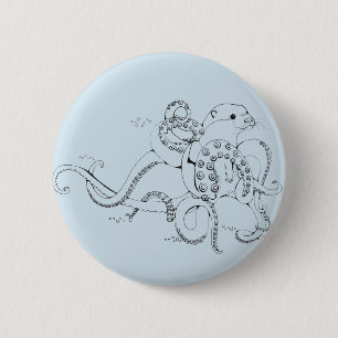 Otterpus 2 Inch Round Button