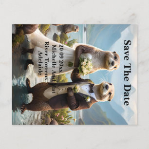 Otters On Their Wedding Day,  Flyer