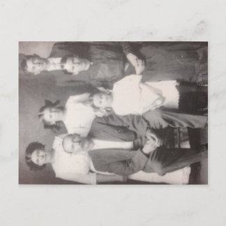 OTTO AND ANNA FABIANKE FAMILY POSTCARD