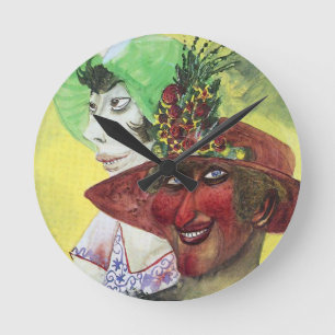 Otto Dix Prostitutes Desk Organizer Round Clock