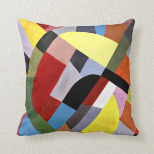 Otto Freundlich - Abstract Composition Throw Pillow