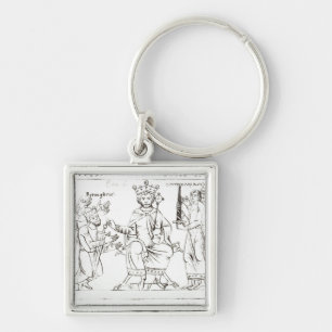 Otto I Submitting to Berenger II Keychain
