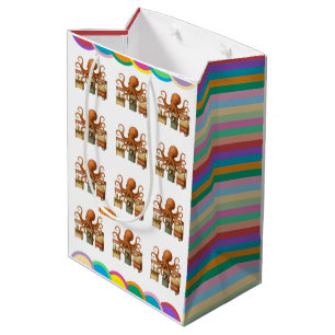 Otto octopus medium gift bag