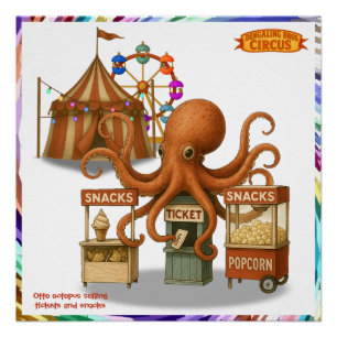 Otto octopus poster