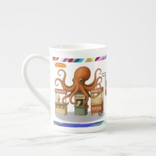 Otto’s circus snack shack bone china mug