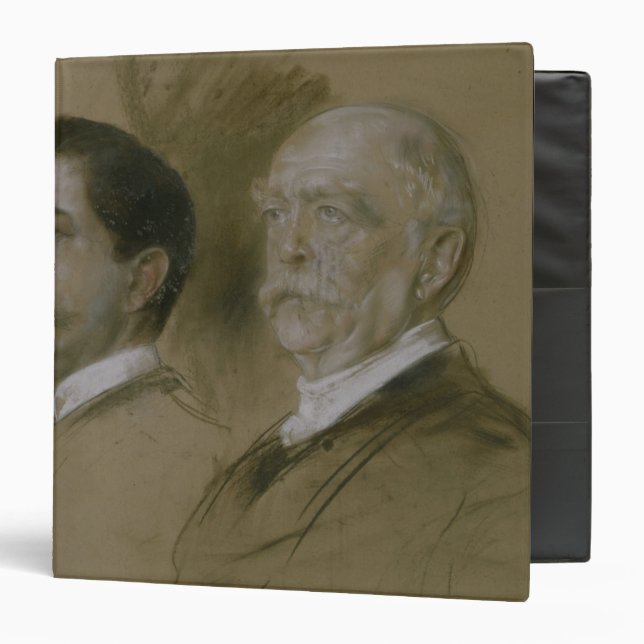 Otto von Bismarck and his Son Herbert Binder (Front/Inside)