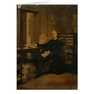 Otto von Bismarck dans son étude