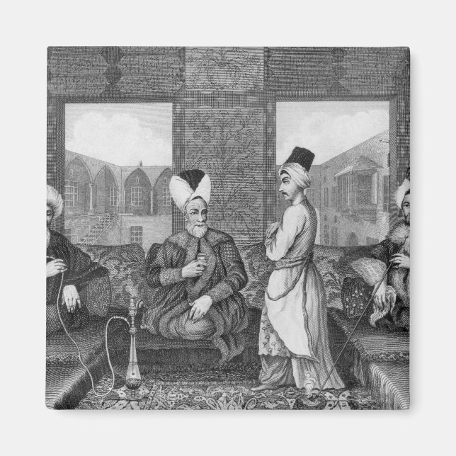Ottoman Dignitaries Magnet (Front)