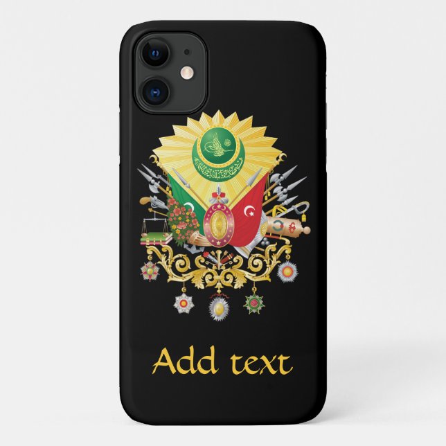 Ottoman Empire Flag Case-Mate iPhone Case (Back)