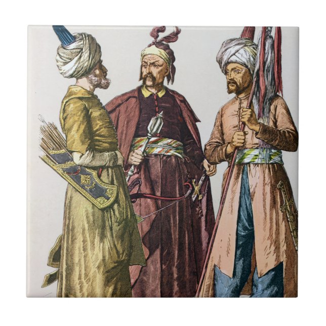 Ottoman Empire Soldiers Tile (Front)