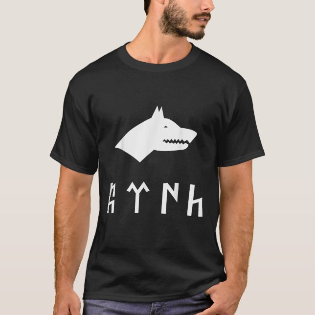 Ottoman Gokturk  Turkish Grey Wolf Kokturk Gift  T-Shirt (Front)