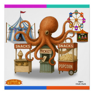 Otto's Snack Shack Poster