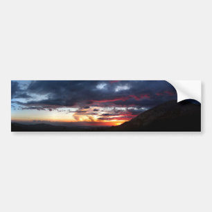 Ottoway Lake Sunset - Yosemite - Sierra Nevada Bumper Sticker