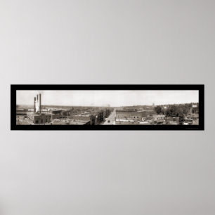 Ottumwa, IA Photo 1907 Poster