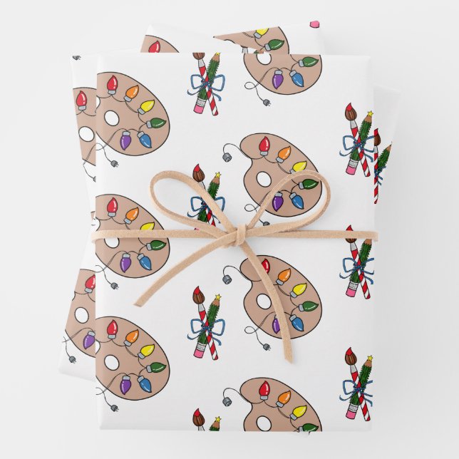 Où es-tu, Papier d'enveloppement de Noël (En situation)