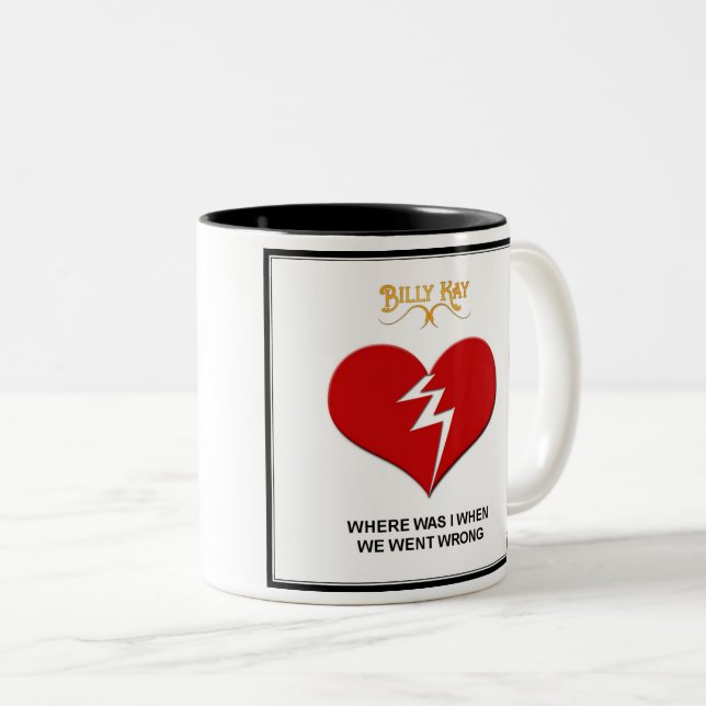 Où Étais-Je Café Mugs Style A (Devant droit)