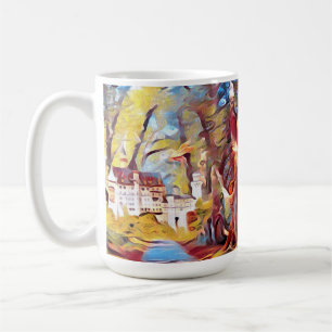 Où Les Unicornes Jouent Pop Art, Café Mug