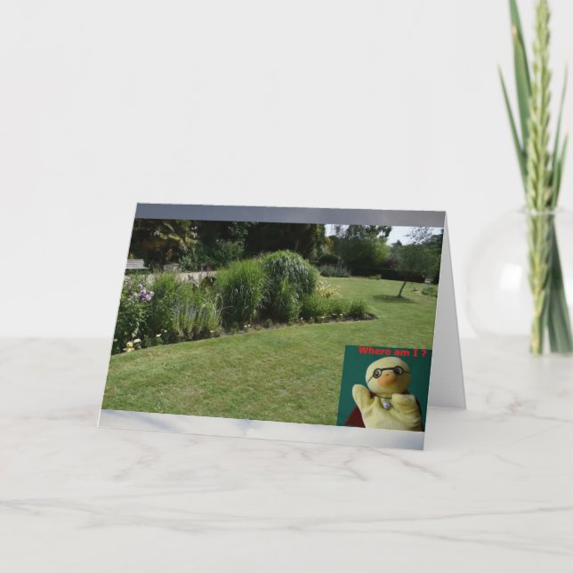 Où suis-je ?  #5a Carte (Devant)