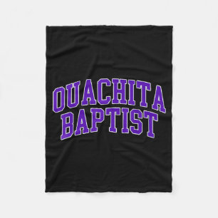 Ouachita Baptist University Athletics Vintage Arch Fleece Blanket