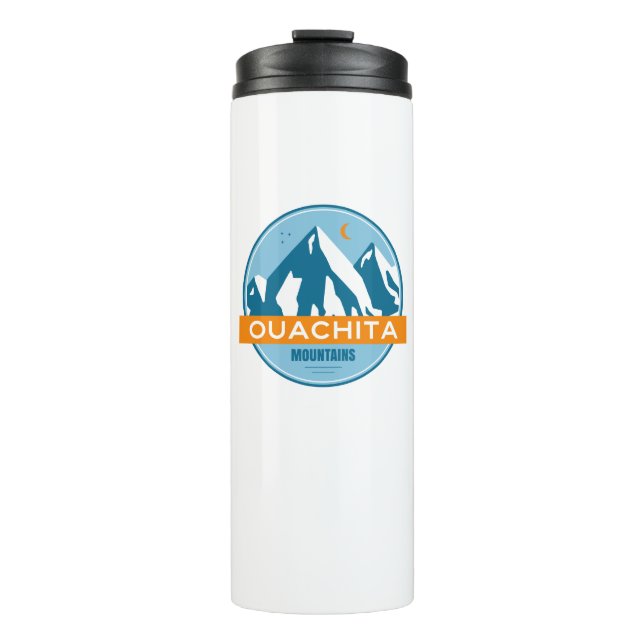 Ouachita Mountains Arkansas Oklahoma Thermal Tumbler (Front)